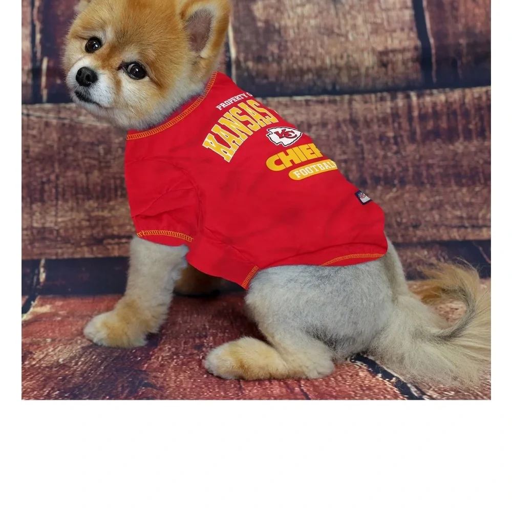 NWT Kansas City Chiefs NFL XS Cat or dog t-shirt #swiftie #chiefs cat clothes